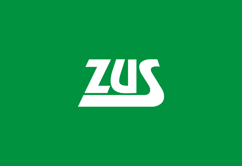 Zdjęcie przedstawia logo zusu