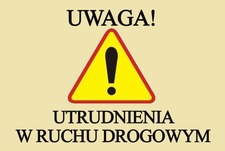 Utrudnienia w ruchu drogowym w dniu 10 września 2021 r.