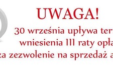 Przedsiębiorco, pamiętaj o opłacie III raty za sprzedaż alkoholu!