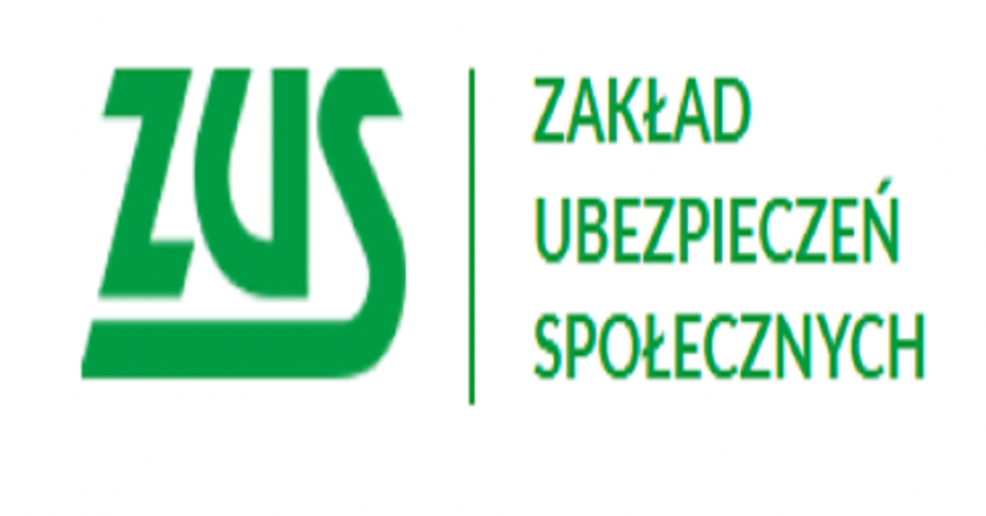 Grafika przedstawia logo ZUS-u