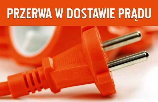 Grafika przedstawia pomarańczową wtyczkę wraz z napisem 