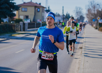 Zdjęcie uczestników biegu 