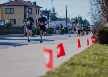 Zdjęcie uczestników biegu 