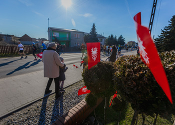 Zdjęcie uczestników biegu 