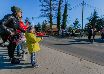 Zdjęcie uczestników biegu 