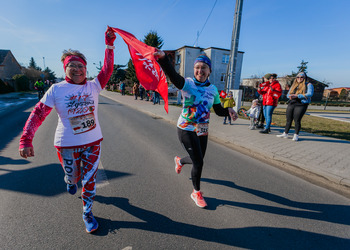 Zdjęcie uczestników biegu 