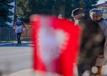 Zdjęcie uczestników biegu 