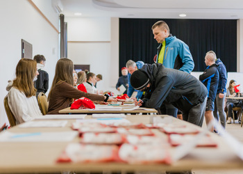 Zdjęcie uczestników biegu 