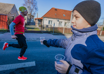 Zdjęcie uczestników biegu 