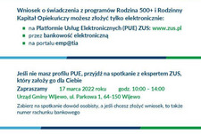 Już jutro 17.03.2022 r. spotkanie z pracownikami ZUS w Urzędzie Gminy