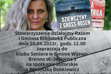 Zapraszamy na spotkanie autorskie z Agnieszką Dobkiewicz