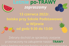 Szkoła Podstawowa w Wijewie zaprasza na letnie poTRAWY