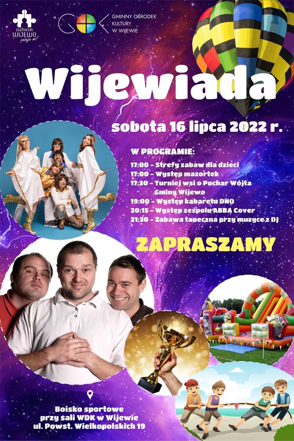 plakat impreza wijewiada