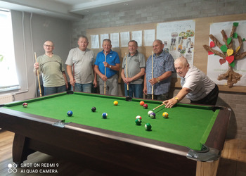 Zdjęcie przedstawia uczestników Klubu Seniora