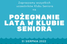 Pożegnanie lata w Klubie Seniora