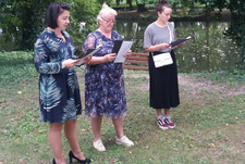 Narodowe czytanie w bibliotece