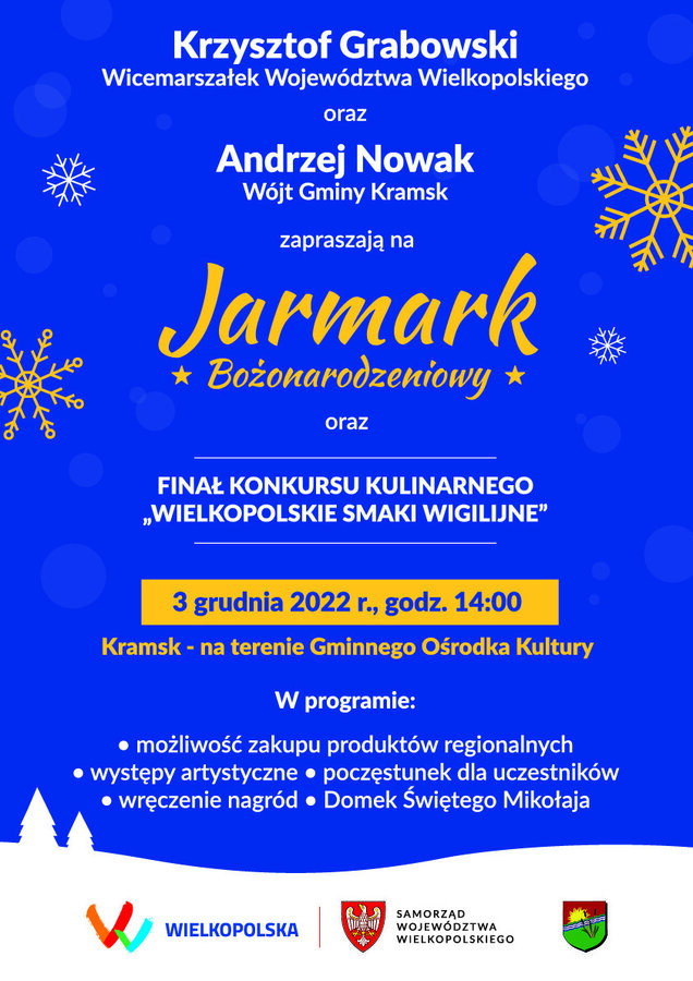 plakat jarmark bozonarodzeniowy