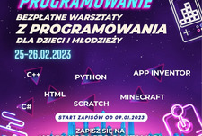 Bezpłatne warsztaty “Koduj z Gigantami - Retroprogramowanie”.