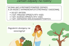 Zamień odpady na rośliny