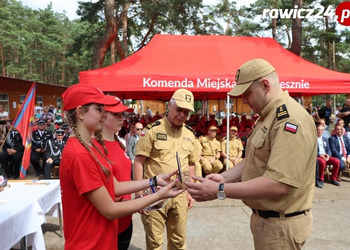 zdjęcie przedstawia uczestników obozu 