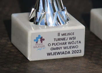 zdjęcie przedstawia Puchar Wójta Gminy Wijewo