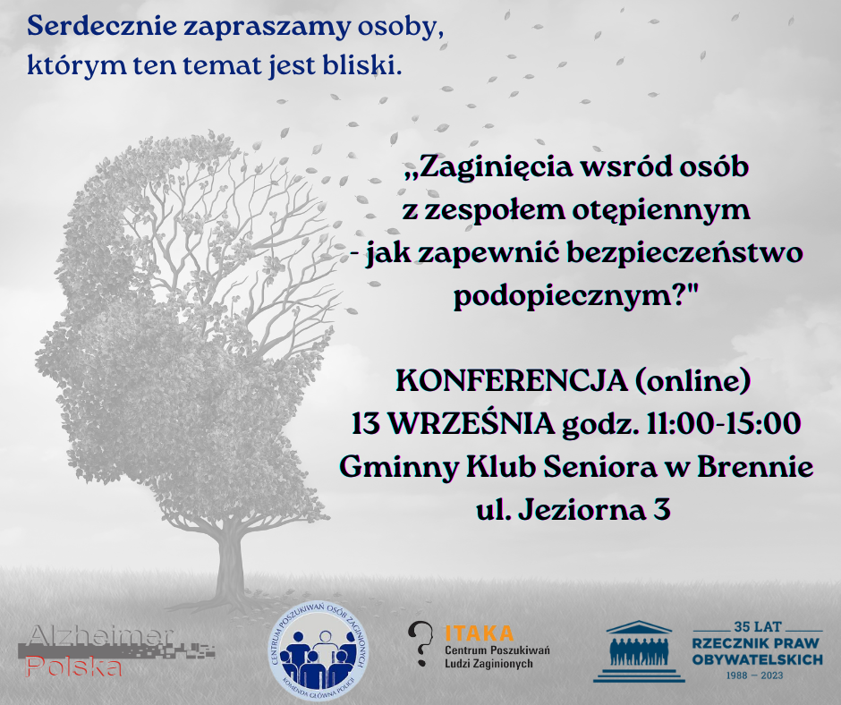 Zdjęcie przedstawia plakat zachęcający do udziału w konferencji