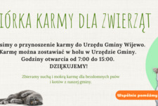 Zbiórka karmy dla zwierząt