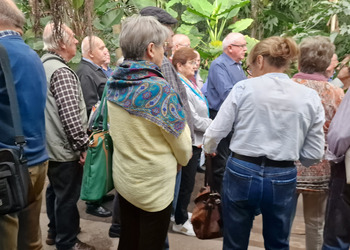 Zdjęcie przedstawia uczestników Klubu Seniora