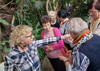 Zdjęcie przedstawia uczestników Klubu Seniora