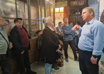 Zdjęcie przedstawia uczestników Klubu Seniora