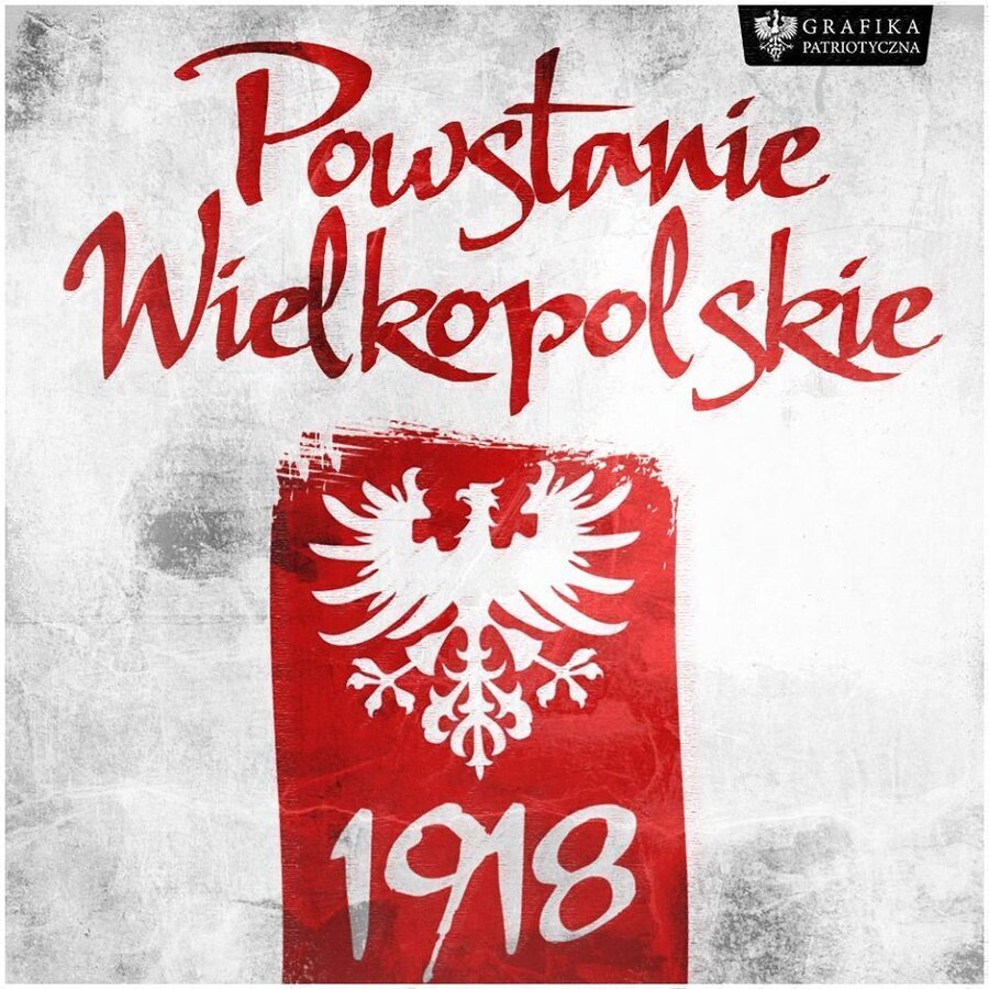 zdjęcie przedstawia plakat powstania wielkopolskiego