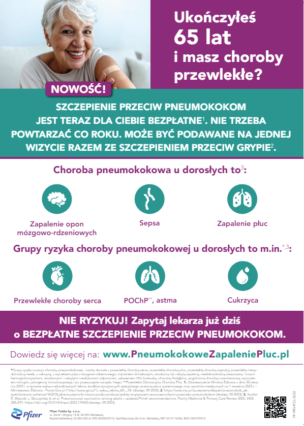 zdjęcie przedstawia plakat dotyczący szczepień