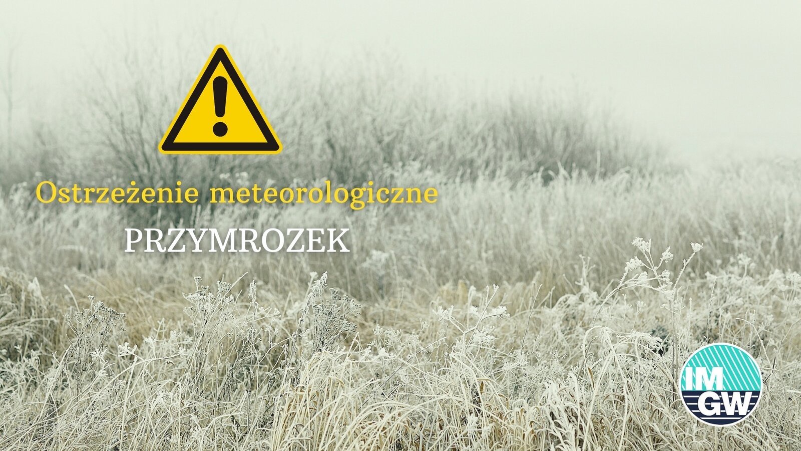 ostrzeżenie meteorologiczne 