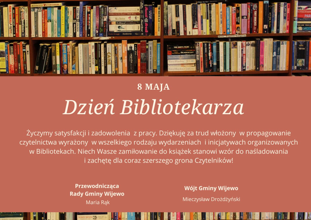 dzien bibliotekarza - życzenia