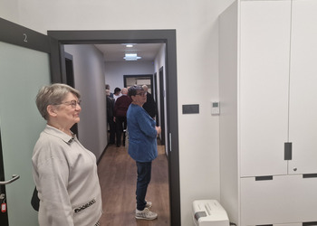 Zdjęcie przedstawia uczestników Klubu Seniora