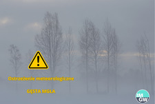 Ostrzeżenie meteorologiczne - mgła