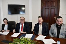 Podpisanie umowy z Gminnym Klubem Sportowym Brenewia